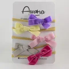 GENERICO - Cintillos para niñas, balacas para bebés por 5 unidades