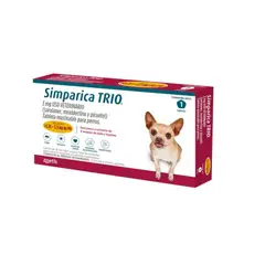 WUUFU - Simparica Trío 1.25 - 2.5 Kg 1 Tablet