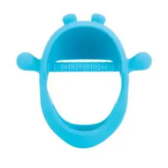 NUBY - Mini Manopla Agarre De Muñeca Hippo - - 6960-HIPPO