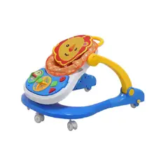 KIDSHOP - Caminador 4 En 1 Comedor Bebe Andadera Didactico Azul