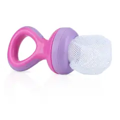 NUBY - Alimentador Con Orificio En El Mango Rosa -