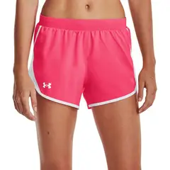 UNDER ARMOUR - Short Fly By 2.0 Para Mujer-Rosa