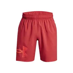 UNDER ARMOUR - Pantaloneta Woven Graphic-Rojo
