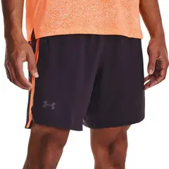 UNDER ARMOUR - Pantaloneta Running 7'' Graphic-Morado