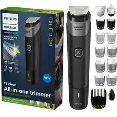PHILIPS - Maquina Cortadora de Pelo Inalámbrica Cabello Barba Nariz Oreja Cuerpo