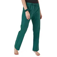 SANTANA - Pantalón Mujer Naty Verde Oscuro