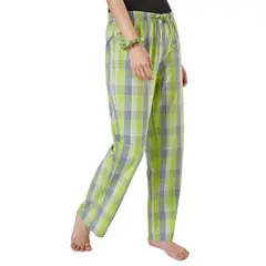 SANTANA - Pantalón Mujer Naty Verde Limón