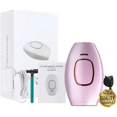 GENERICO - Depiladora Laser Profesional IPL 110V Removedor Permanente Rosa