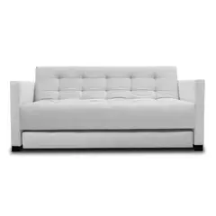 MAGIC CLASS - SOFÁ CAMA NIDO MODERNO BARCELONA MICROFIBRA BLANCO