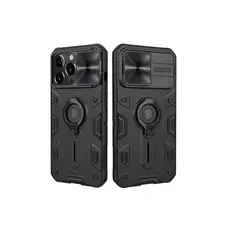 NILLKIN - Estuche anti golpes armor protección negro i phone 13 pro