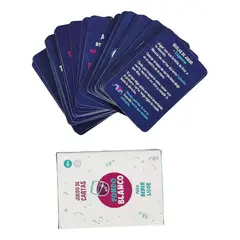 GENERICO - Juego Adultos 58 Cartas Beber Licor Fondo Blanco +18 Alcohol