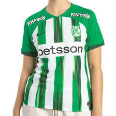 NIKE - Camiseta Atlético Nacional Lc 24-25 Stadium Mujer-Verde