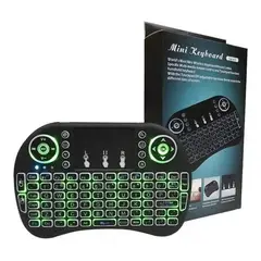GENERICO - Mini Teclado Inalámbrico Control Smart Tv Mouse Portátil
