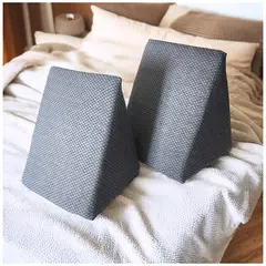 HOGARETO - Set x 2 Cojines Triangulares Ortopédicos Televisión Tv - Ergonómicos