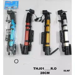 MAZUGI - Bomba De Inflar Manual Inflador Para Balones Llantas