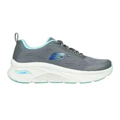 SKECHERS - TENIS GRIS PARA DAMA SK ARCH FIT D LUX COZY PATH GRAY