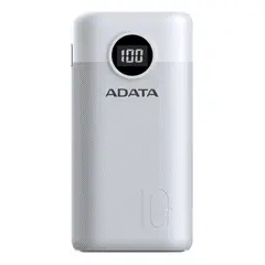 ADATA - PowerBank P10000QCD 10000mAh Multi Carga Rápida USB-C Blanco