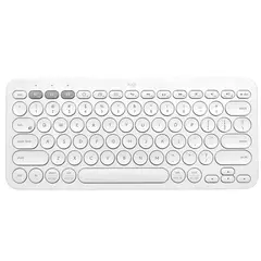 LOGITECH - Teclado Inalámbrico PEBBLE 2 K380S Bluetooth Blanco (Español)