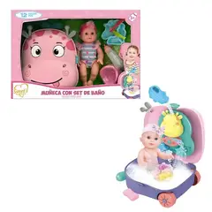 OX TOYS - Set de muñeca de 12 pulgadas con maleta y accesorios SN24088