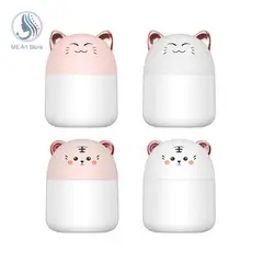 GENERICO - Humidificador Gato Usb Ultrasónico Difusor Ambientador