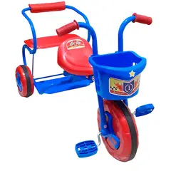 PRODEHOGAR - Triciclo Doble Puesto Para Niño Estructura Metálica