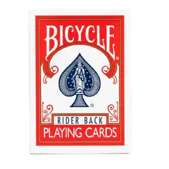 BICYCLE - Baraja Mini Roja Poker Deck Rider Back Naipes Mini X1