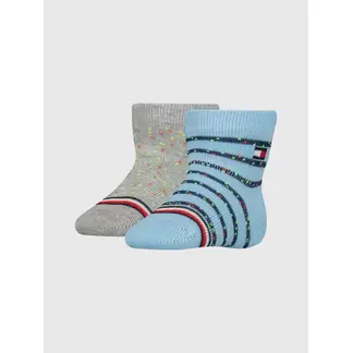TOMMY HILFIGER - Th De Niño Baby Sock 2P Neppy Stripe