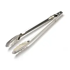 PRESS - Pinza de Cocina para Servir 30 cm Acero Inoxidable 76817 Plata
