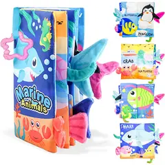 GENERICO - Libro Estimulación Temprana Bebes Niños Juguete Sensorial