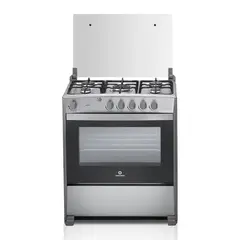 INDURAMA - Estufa De Piso MURCIA con Horno Cromada 5 puestos