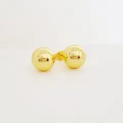 RAVEL - Topitos balín grande dorado RAVEL_.