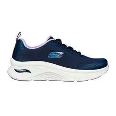 SKECHERS - TENIS AZUL PARA DAMA SK ARCH FIT D LUX COZY PATH NAVY