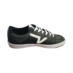VANS - Tenis Soland Hombre-Negro/Blanco
