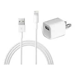 GENERICO - Cargador Completo 5W para iPhone 5 6 7 8 Xr Xs Max