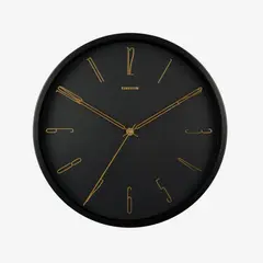 PRESENT TIME - Reloj Pared Belle Numbers Negro