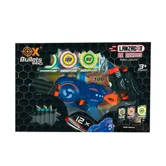 OX TOYS - Set lanzadores de dardos de espuma con diana