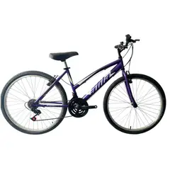 ATILA - Bicicleta MTB para Mujer rin 26 con 18 cambios Morada AS