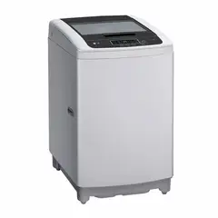 LG - Lavadora 13kg 28lb Carga Superior TurboDrum Color Plata Potencia y Cuidado