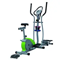 FITNESS - Elíptica Magnética Super Combo Sport Gris