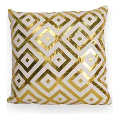 DIMATEX LEON - Cojín Para Sala Decorativo + Relleno 45x45cm Rombos Refcairo