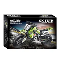 OX TOYS - OX Tech Juguete para construir motocicleta 476 piezas