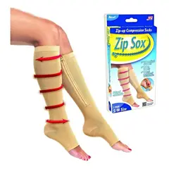 GENERICO - Media Compresion Anti Varices Circulacion Cremallera