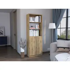 RTA MUEBLES - Estante Home Miel Blanco EMB 9588 RTA