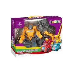 OX TOYS - Robot desmontable y transformable color amarillo OK24093