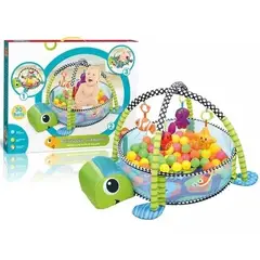 GENERICO - Gimnasio Bebe 3 En 1 Corral Piscina De Pelotas Niño Niña Wow