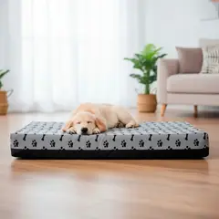 GENERICO - Colchoneta Cama Para Perro Gato 60x50x7cm Resistente Macho