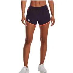UNDER ARMOUR - Short Fly By 2.0 Para Mujer-Morado