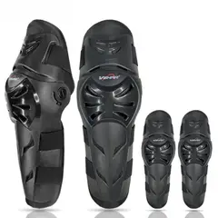 GENERICO - Rodilleras y Coderas Articuladas Para Motociclistas Universal Unisex