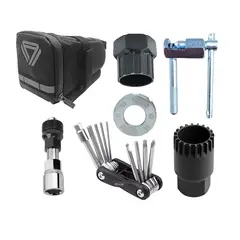 GENERICO - Kit Herramientas Bicicleta Mantenimiento Reparación 7 Piezas