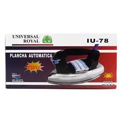GENERICO - Plancha Universal Royal Iu-78 Control Temperatura